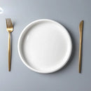 Axyaa Ceramic Western Steak Plate: Stylish Dinner Plate for Home, Kitchen, Desserts, Fruits.