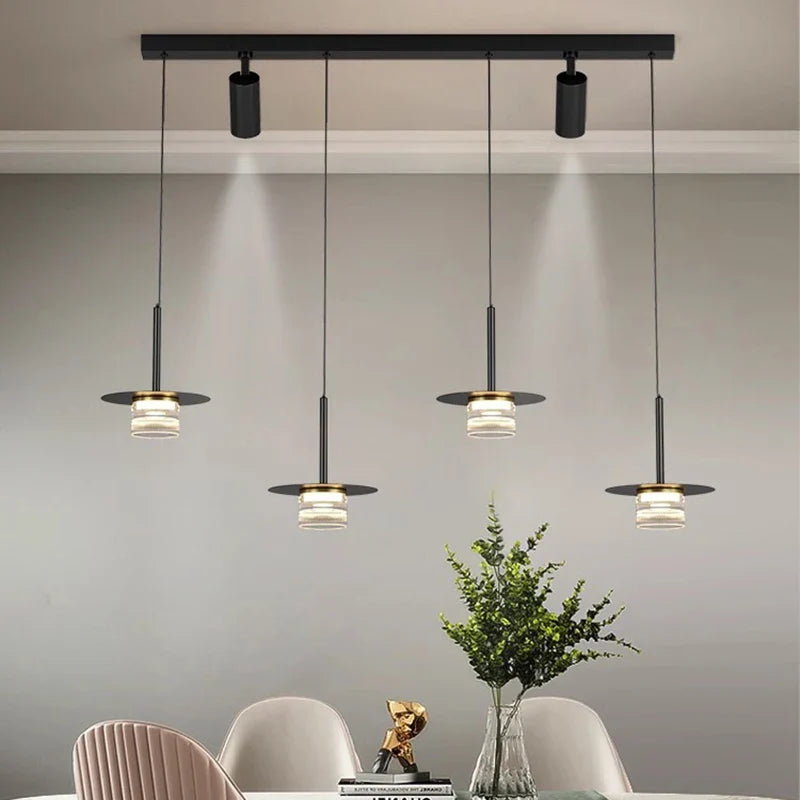 Axyaa Modern LED Pendant Chandeliers for Living and Dining Room Lighting