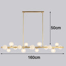 Axyaa Modern LED Pendant Chandeliers for Home Living and Dining Room Lighting