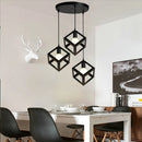 Axyaa Industrial Iron Pendant Light for Kitchen Living Room Restaurant