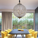 Axyaa Modern Crystal Chandelier for Living Room Bedroom Kitchen Indoor Lighting