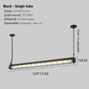 Axyaa Industrial Retro Metal LED Chandelier for Office Bar Dining Room Kitchen