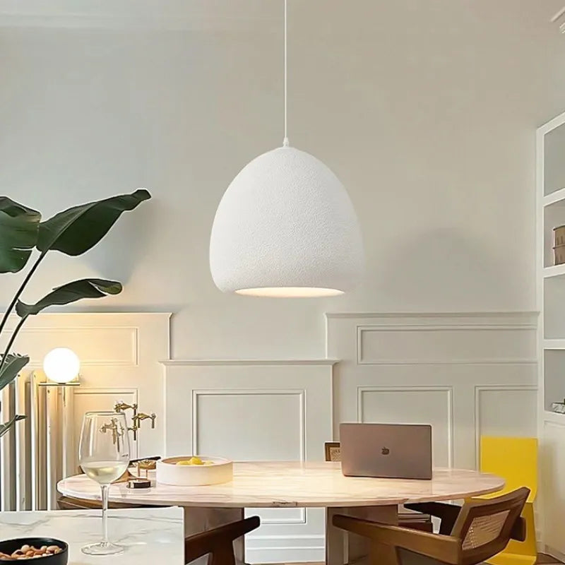 Axyaa Nordic LED Pendant Lights for Dining Room - Wabi Sabi Design