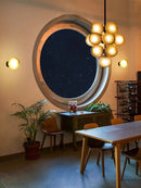 Axyaa Ripple Ball Grape Lamp Series Ceiling Chandelier for Elegant Home Decor.