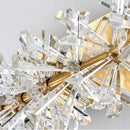 Axyaa Luxury Crystal Chandelier, Wall & Lobby Lamp Set