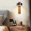 Axyaa Natural Black Stone LED Wall Lamp for Modern Interior Decoration
