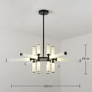 Axyaa Glass Tube Pendant Light for Home LED in Minimalist Design