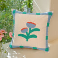 Nordic Embroidery Pillowcase Cojines by Axyaa - Cotton Throw Pillow Covers for Living Room and Bedroom Decoration