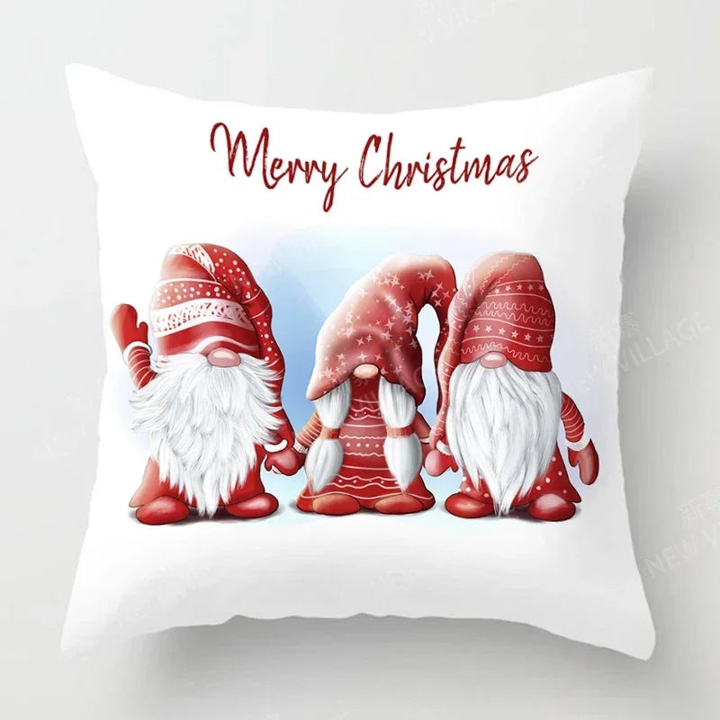 Axyaa Christmas Series Pillowcases for Festive Home Decor 40x40 50x50 60x60 35x35
