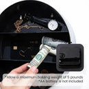 Axyaa Vintage Wall Clock Hidden Safe Large Secret Security Box for Valuables