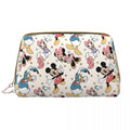 Axyaa Minnie Mouse Cosmetic Bag: Trendy Large Capacity Makeup Case