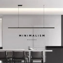 Axyaa LED Chandelier for Dining Room and Office - Nordic Minimalist Design