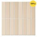 Axyaa 3D Tile Sticker Peel and Stick Backsplash Wall Panel Kitchen Decor Waterproof
