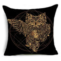Axyaa Linen Cushion Cover - 45*45cm for Living Room, Car, Hotel, Clubhouse