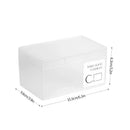 Axyaa Kpop Photocard Storage Box: Transparent Organizer for Idol Photo Collection