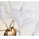 Axyaa Ginkgo Leaf Wall Lamp: Elegant Bedside & Living Room Decor Lighting