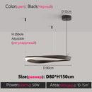Axyaa Modern Ring Chandelier for Living Room, Bedroom, Study, Restaurant