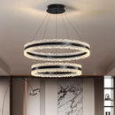 Axyaa Circular Ring Chandelier – Minimalist High-End Style Dining Room Living Room Light