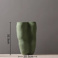 Axyaa Abstract Multi Legged Ceramic Vase for Green Floral Arrangement