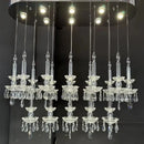 Axyaa European Villa Luxury Crystal Chandelier - Hotel Lobby Decor