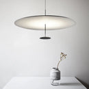 Axyaa Minimalist Gold Black Pendant Ring Lights Living Room Hanging Lamp