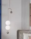 Axyaa Nordic Geometric Chandelier - Minimalist Creative Living Room Bedside Light