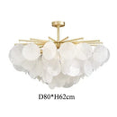 Axyaa Crystal Pendant Light: Versatile Hanging Lighting for Home, Restaurant, and Bedroom
