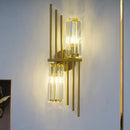 Axyaa Gold Crystal Luxury Wall Light - High-end LED Indoor Lighting Fixtures