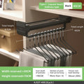 Axyaa Adjustable Telescopic Wardrobe Hanger | Extendable Clothes Rail Organizer