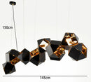 Axyaa Modern LED Pendant Chandelier Light for Living Room and Dining Room