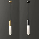 Axya Modern Gold LED Pendant Lamp for Bedroom and Kitchen Lighting