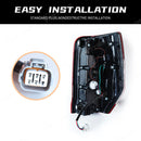 Axyaa Tail Lights Mitsubishi Triton L200 2019-2022: Rear Driving Signals Brake Reverse