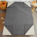 Axyaa Cotton Zippered Mattress Protector Encasement: Breathable, Fully Enclosed Fitted Sheet
