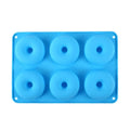 Axyaa Silicone Donut Baking Pan for Cake, Bread, Pastry, Desserts
