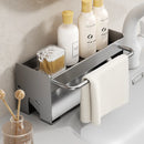 Axyaa Sink Caddy Set with Drainboard and Sponge Holder