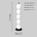 Axyaa Nordic LED Floor Lamp Modern Fashion Tomatoes on Sticks Standing Light