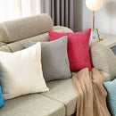 Axyaa Luxe Velvet Striped Cushion Cover Set - 45X45cm Home Decor Pillow Case