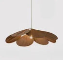 Axyaa Handmade Petal Pendant Lamp - Japanese Style Weaving Art & Retro Design