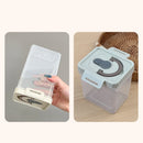 Axyaa Sealed Jar: Moisture-Proof Grain Storage Box with Handle