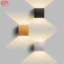 Axyaa Gold/Silver LED Wall Lamp, Elegant Lighting for Bedroom, Living Room, Corridor
