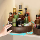 Axyaa Rotating Kitchen Organizer Turntable for Cabinet and Countertop Storage