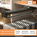 Axyaa Adjustable Telescopic Wardrobe Hanger | Extendable Clothes Rail Organizer