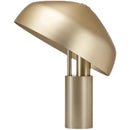 Axyaa Nordic Gold Mushroom Desk Lamp: Modern Luxury Design for Living Room, Bedroom, Hotel