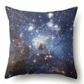 Axyaa Galaxy Print Pillowcase - Decorative Polyester Cushion Cover for Home Sofa
