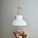 Axyaa Ceramic LED Pendant Light for Modern Home Decor