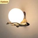 Axyaa Modern Marble LED Wall Lamp for Home Decor