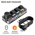 Axyaa Mini Bluetooth Mechanical Keyboard with Custom Macros, Hot Swap, and 3 Keys
