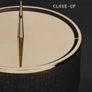 Axyaa Black Marble Designer Table Lamp Nightstand Light Luxury Home Decor