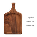 Axyaa Acacia Wood Bread Board & Chopping Board - Multi-Use Cutting Tray