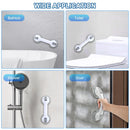 Axyaa Strong Grip Bath Handle | Heavy Duty Suction Cup Handrail for Seniors